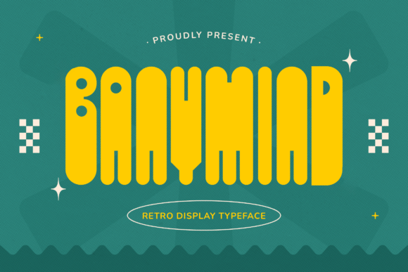 Banymind: The Retro Display Typeface for Cozy Editorial Design