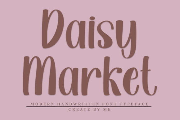 Daisy Market: The Festive Typeface for Holiday Branding