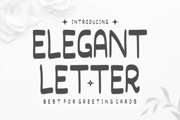 Elegant Letter: The Premium Display Font for Modern Branding