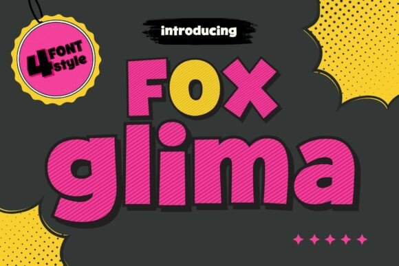 Fox Glima: The Bold Display Typeface for Scroll-Stopping Campaigns