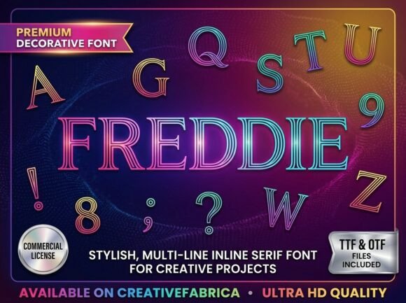 Freddie: The Premium Serif Typeface That Transforms Your Brand Identity