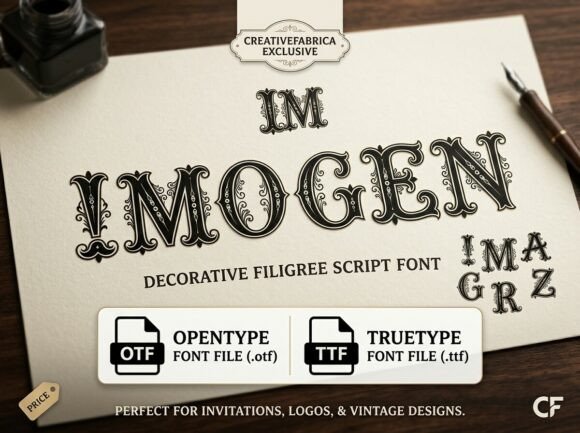 Imogen: A Display Typeface for Editorial Design
