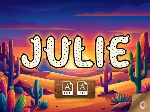 Julie: A Premium Display Font for Editorial Design