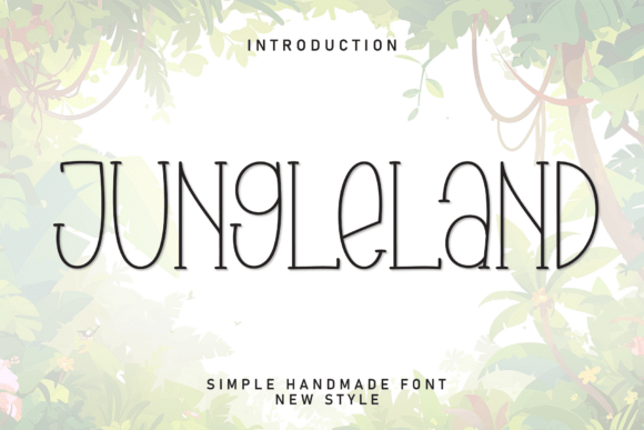 Jungleland: A Premium Display Font for Editorial Design