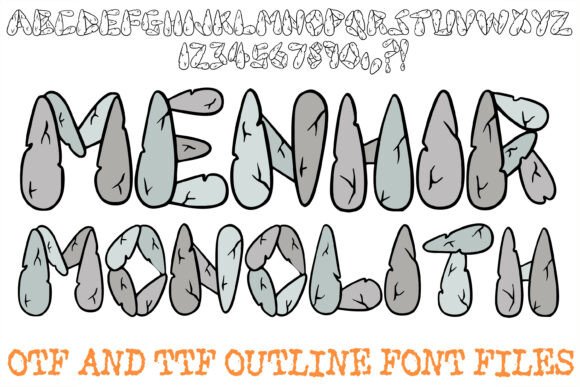 Menhir Monolith: A Bold Typeface for Strong Brand Identity