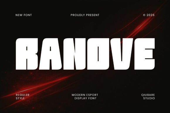Ranove: The Bold Display Typeface for High-Impact Web Design