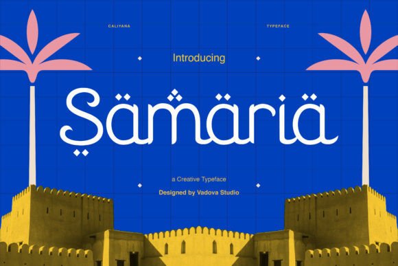 Samaria: The Creative Typeface for Scroll-Stopping Campaigns