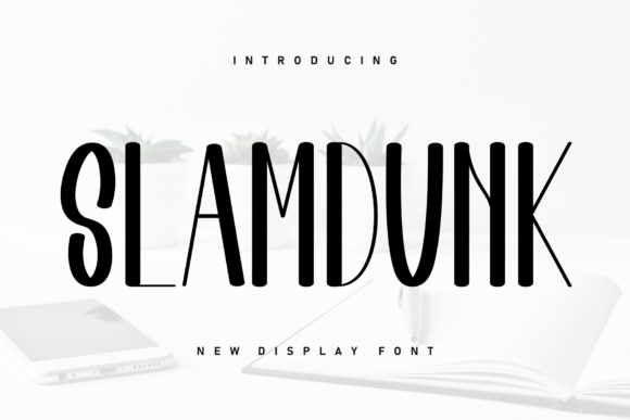 Slamdunk: The Perfect Handwritten Font for Your Crafts