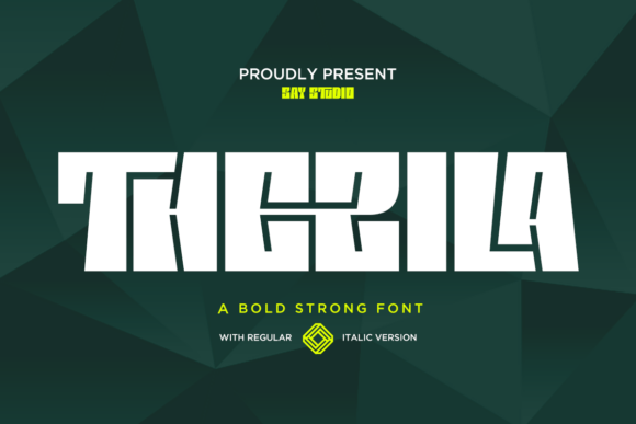 Thezila: A Bold Display Typeface for High-Impact Web Design