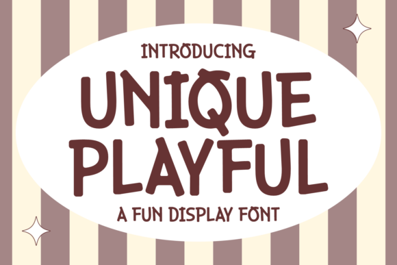 Unique Playful: The Perfect Display Typeface for Vibrant Editorial Design