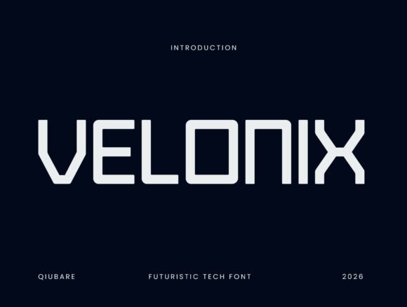 Velonix: The Futuristic Typeface That Transformed Our Client's Brand