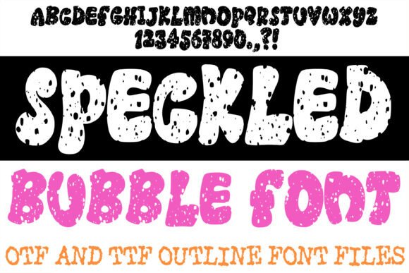 Why Speckled Bubble is the Perfect Display Font for Modern Editorial Design